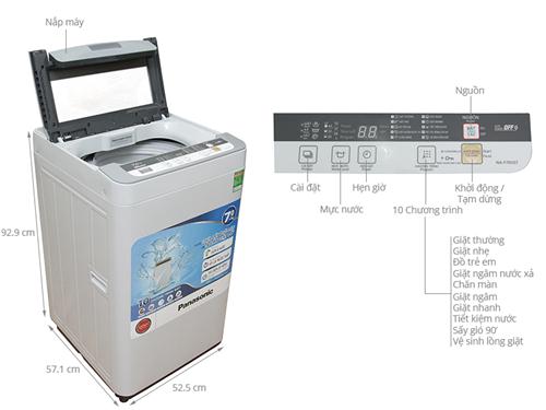 Máy giặt Panasonic NA- F70VS7    